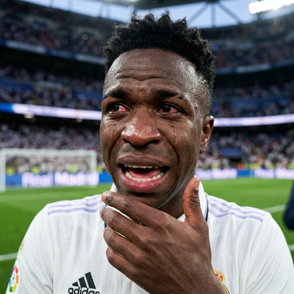 Vinicius Jr Crying